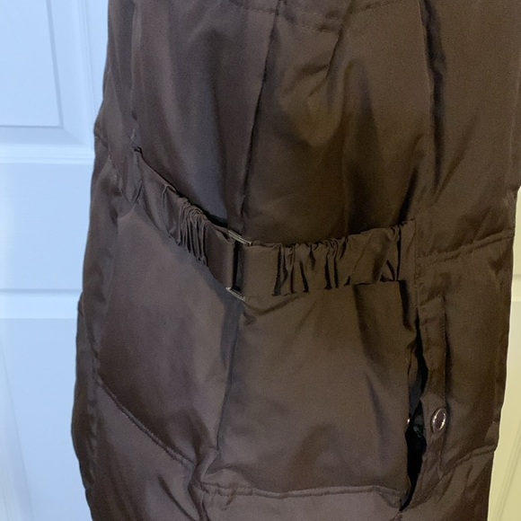 Vintage Faded Glory Brown Long Puff Coat - Picture 3 of 11